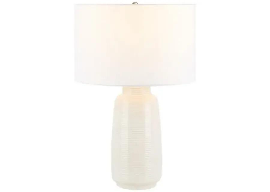 Tyra Table Lamp - Ivory