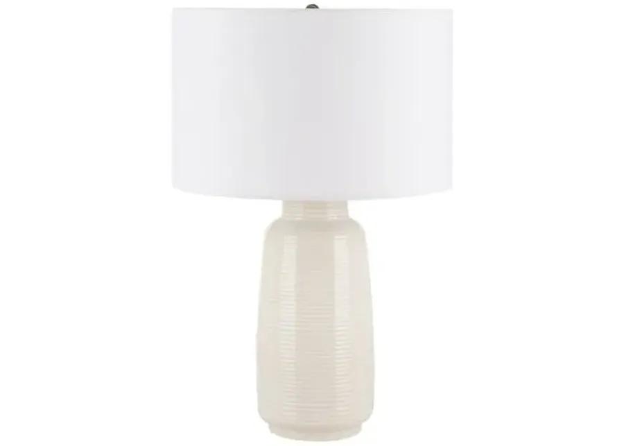 Tyra Table Lamp - Ivory