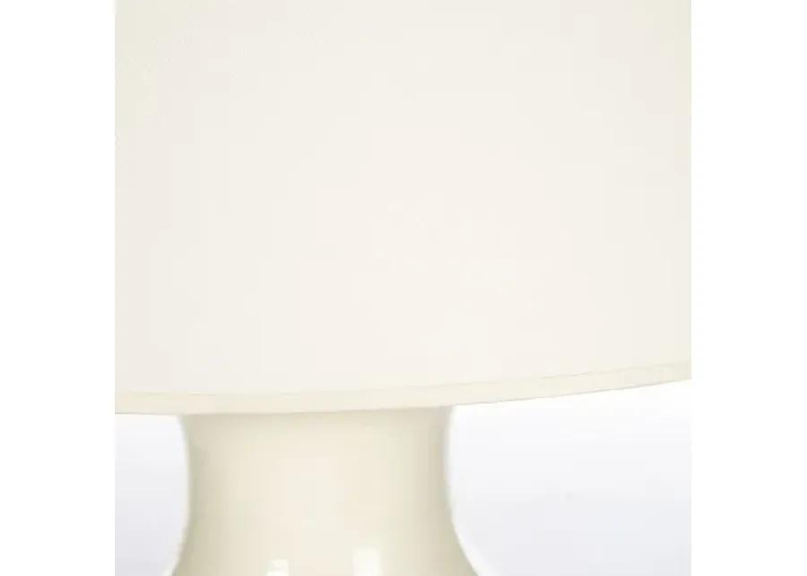 Cloister Table Lamp - White/Gold Leaf - Bradburn Home