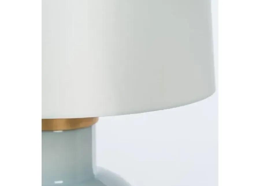 Paradiso Cove Table Lamp - Mist Blue/Gold Leaf - Bradburn Home