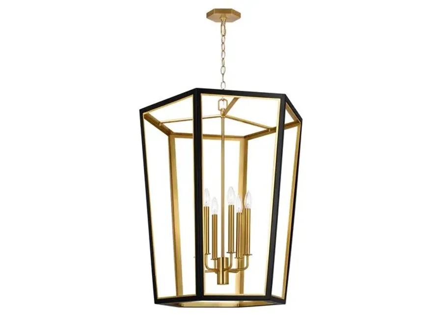 Visual Comfort - Curt Large Lantern - Black