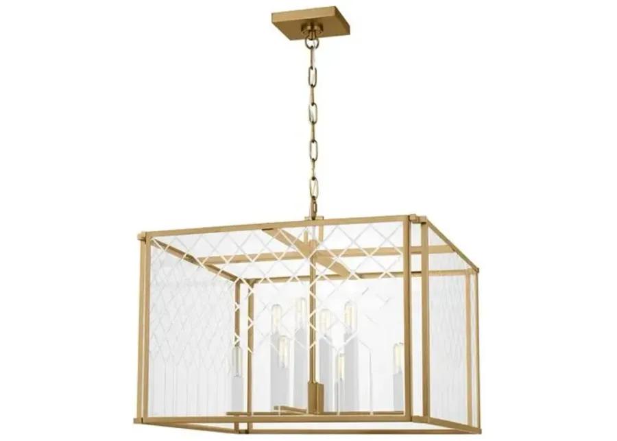 Visual Comfort - Erro Large Lantern - Burnished Brass - Gold