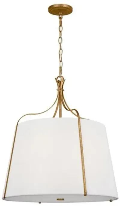 Visual Comfort - Leander Large Hanging Shade - Gold