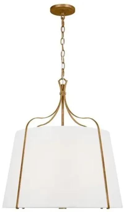 Visual Comfort - Leander Large Hanging Shade - Gold