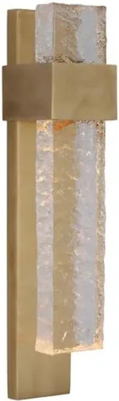 Visual Comfort - Brock Medium Sconce - Gold