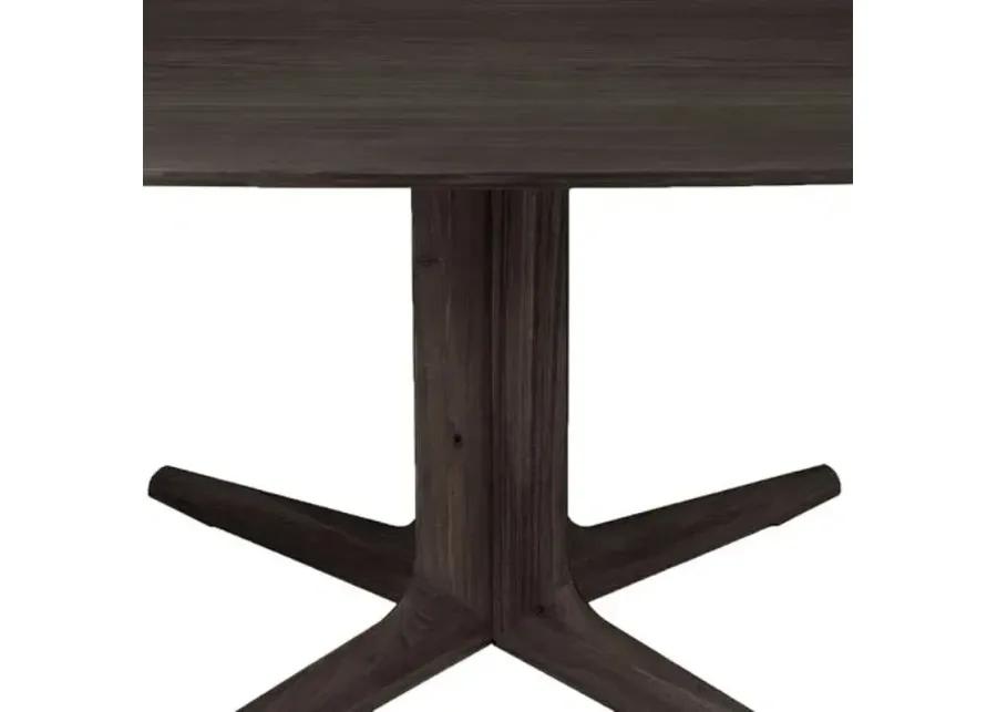 Corto Square Dining Table - Brown Varnished Oak - Ethnicraft