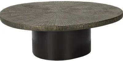 Slice Oval Coffee Table - Ethnicraft - Handcrafted - Brown