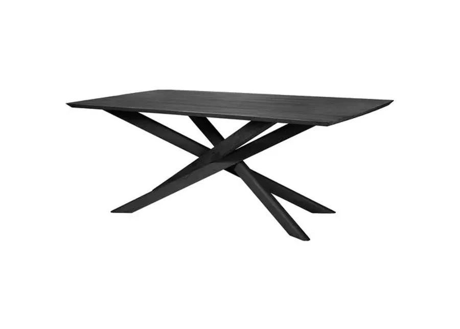 Mikado Dining Table - Black Oak - Ethnicraft