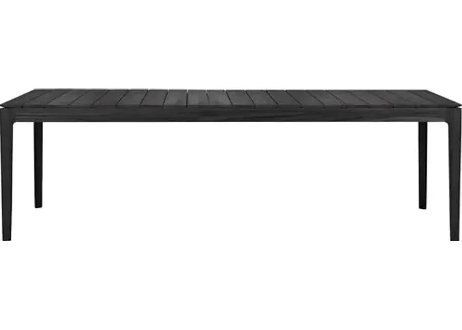 Bok Outdoor Dining Table - Black - Ethnicraft