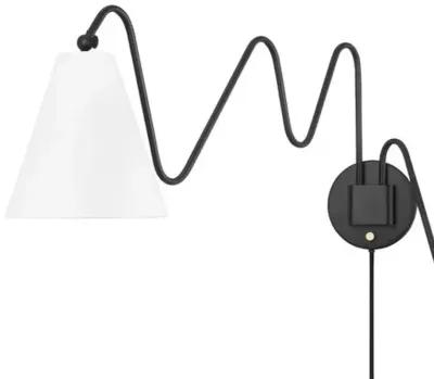 Onda 2-Light Portable Wall Sconce - Tali Roth for Mitzi - Black