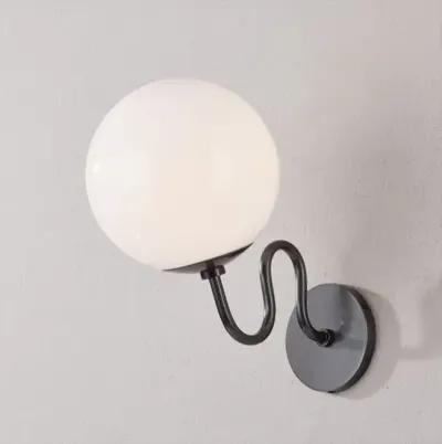 Havana Globe Wall Sconce - Zio and Sons for Mitzi - Black