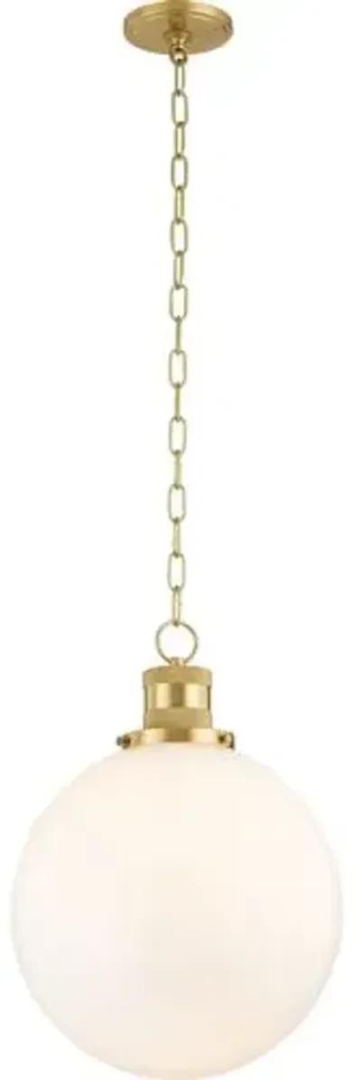 Beverly Globe Pendant - Zio and Sons for Mitzi - Gold