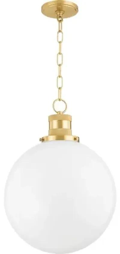 Beverly Globe Pendant - Zio and Sons for Mitzi - Gold