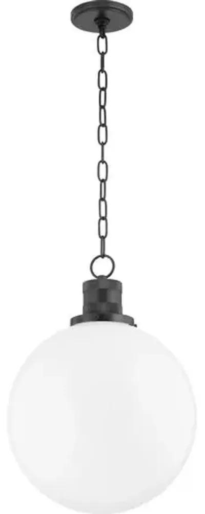 Beverly Globe Pendant - Zio and Sons for Mitzi - Black