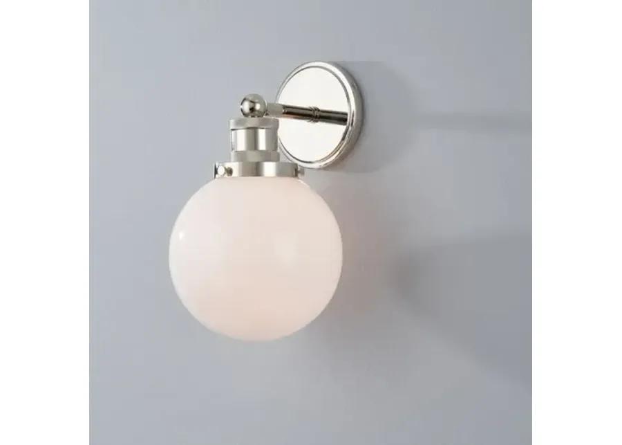 Beverly Wall Sconce - Zio and Sons for Mitzi - Silver