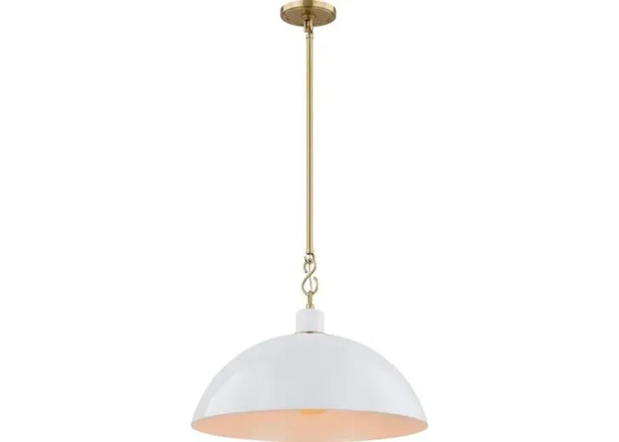 Camille Pendant - Zio and Sons for Mitzi - White