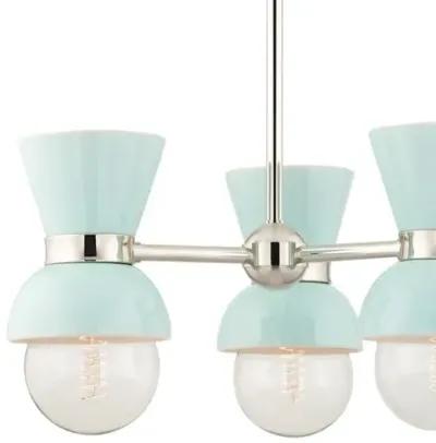 Soren Semi Flush Mount - Blue