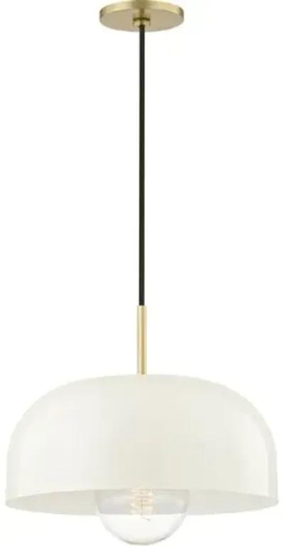 Odette Large Pendant - Ivory