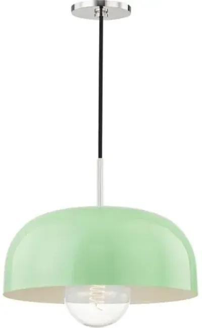 Odette Large Pendant - Green