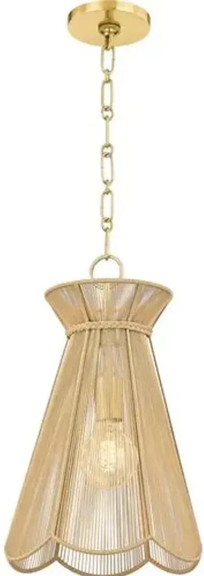 Roscoe Pendant - Natural - Beige