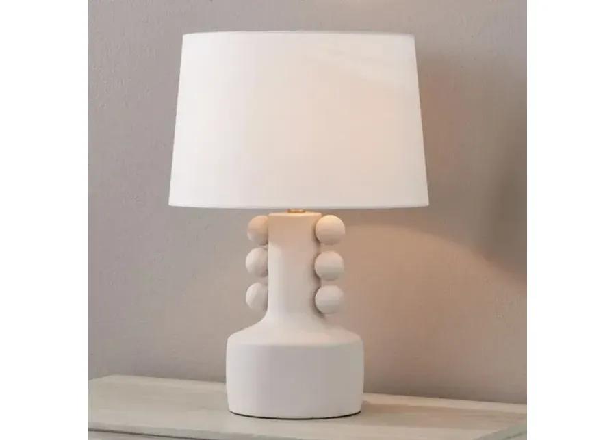 Ranyah Table Lamp - Ivory Speck