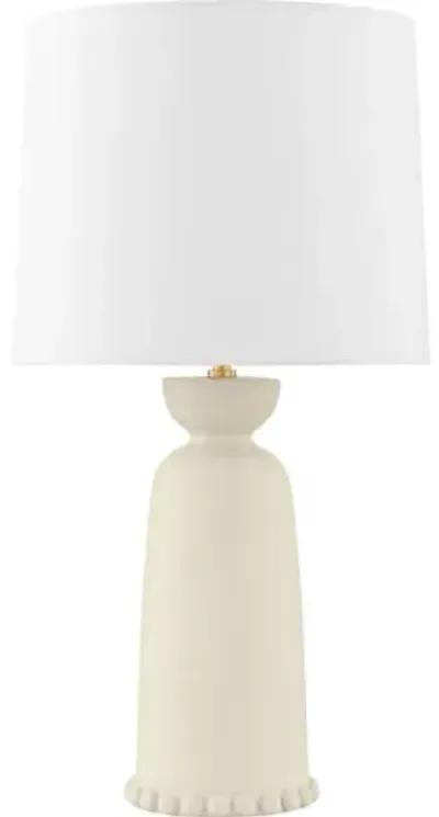 Jagger Table Lamp - Aged Brass/Antique Ivory