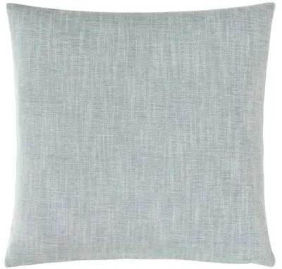 Lotty 22x22 Mitered Leaf Pillow - Blue