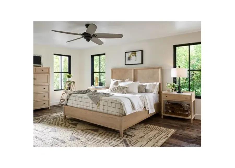 Makena Bed - Rustic Natural Oak - Brown