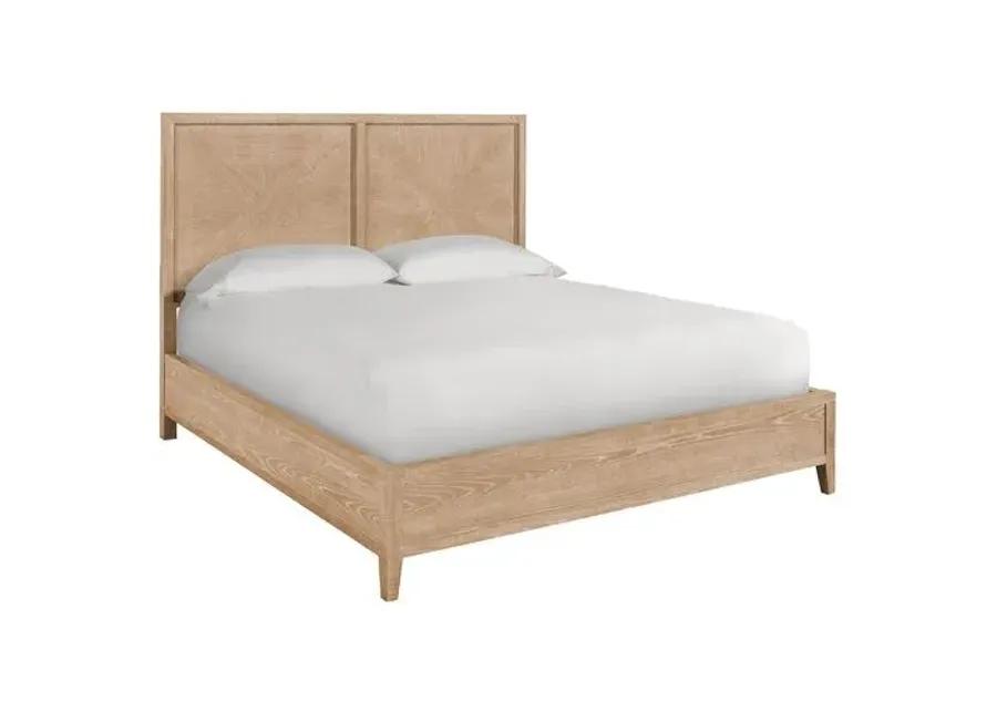 Makena Bed - Rustic Natural Oak - Brown