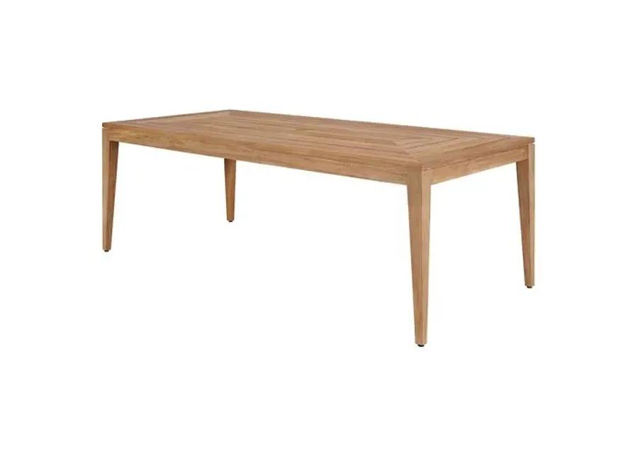 Coastal Living Emerson Outdoor Dining Table - Natural Teak