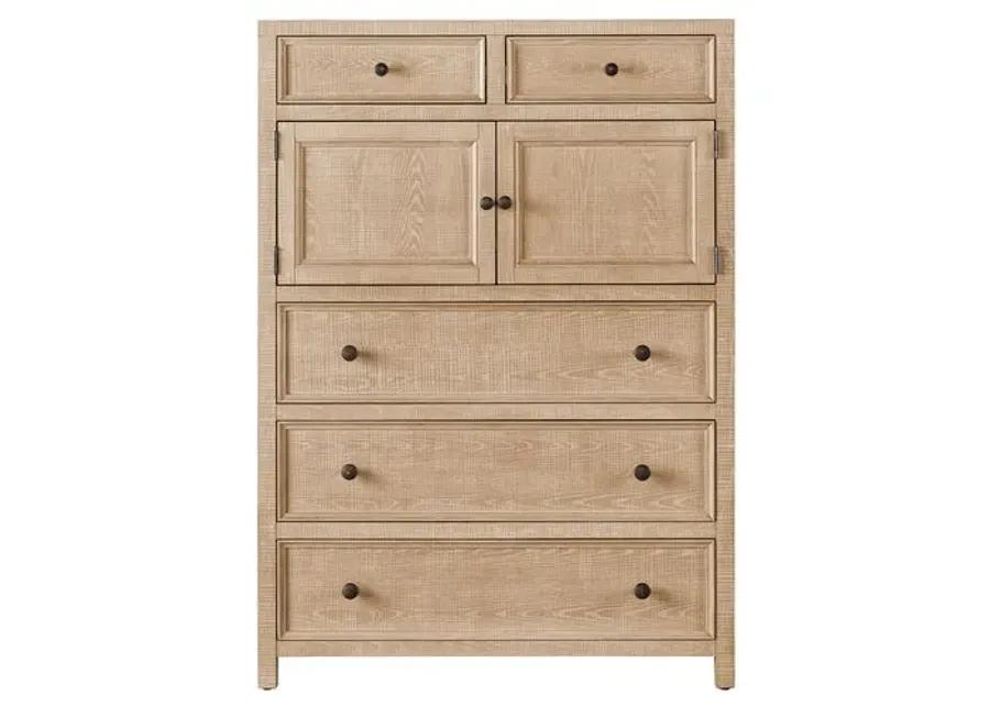 Makena Chest - Natural Oak - Brown