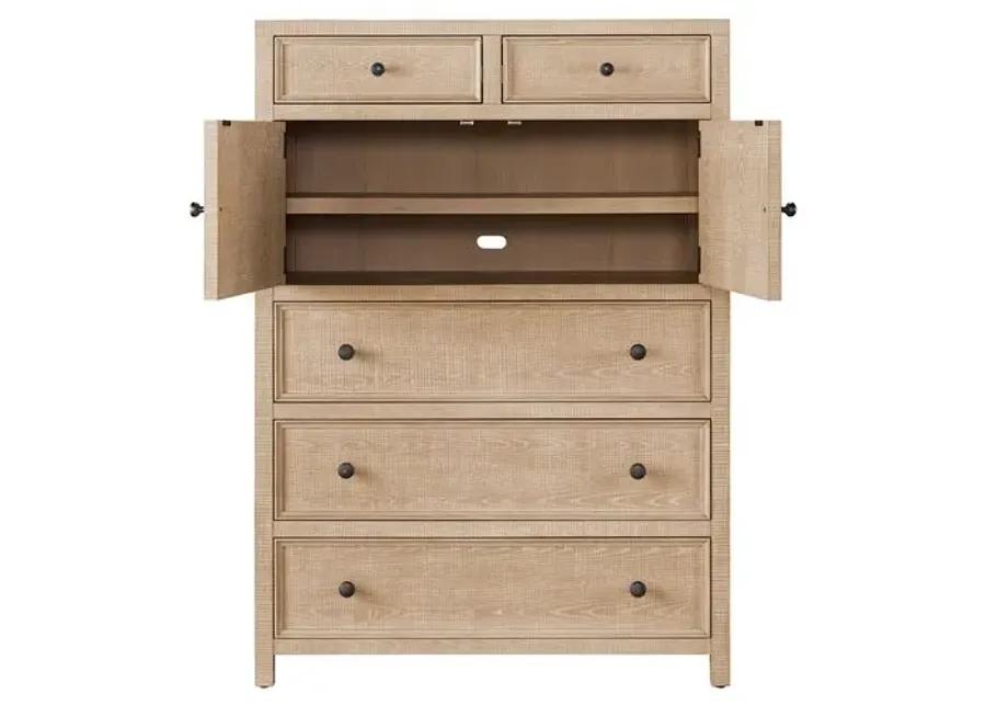 Makena Chest - Natural Oak - Brown