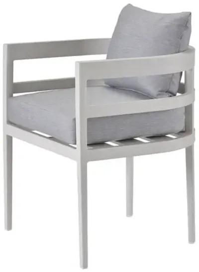 Coastal Living Keegan Outdoor Dining Chair - White/Gray