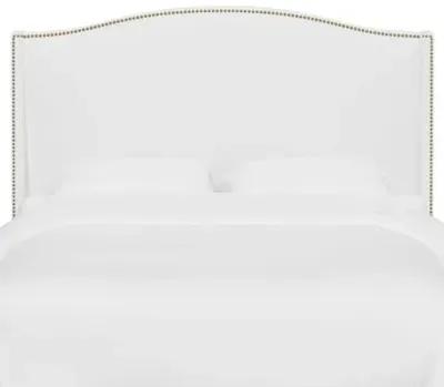 Cole Wingback Headboard - Linen - White