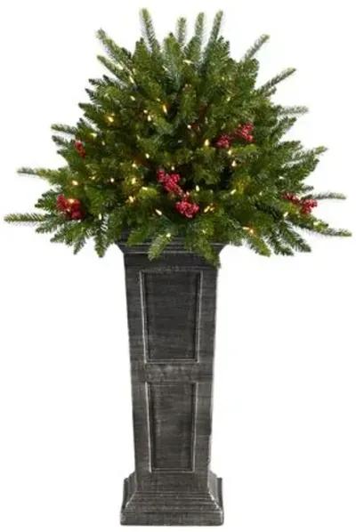 Pine Christmas Tree 4ft - Faux - Green