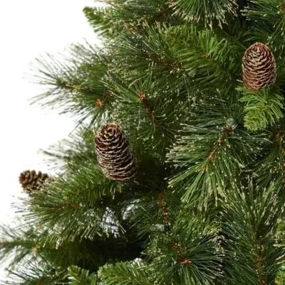 Pine Christmas Tree 7.5' - Faux - Green