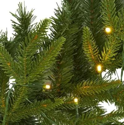 Faux Pine Garland 72in. Green