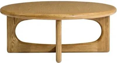 Estee Oak Coffee Table - Honey - Tulsi Home - Brown