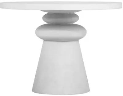 Kenzi 42" Dinette Table - White - Handcrafted