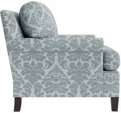 Marth Stewart Foster Chair - Skylands Damask - Handcrafted - Blue