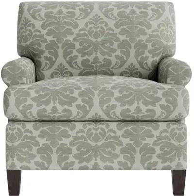 Marth Stewart Foster Chair - Skylands Damask - Handcrafted - Green