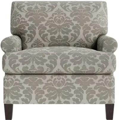 Marth Stewart Foster Chair - Skylands Damask - Handcrafted - Gray