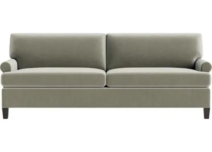 Marth Stewart Foster Sofa - Perry Street Velvet - Handcrafted