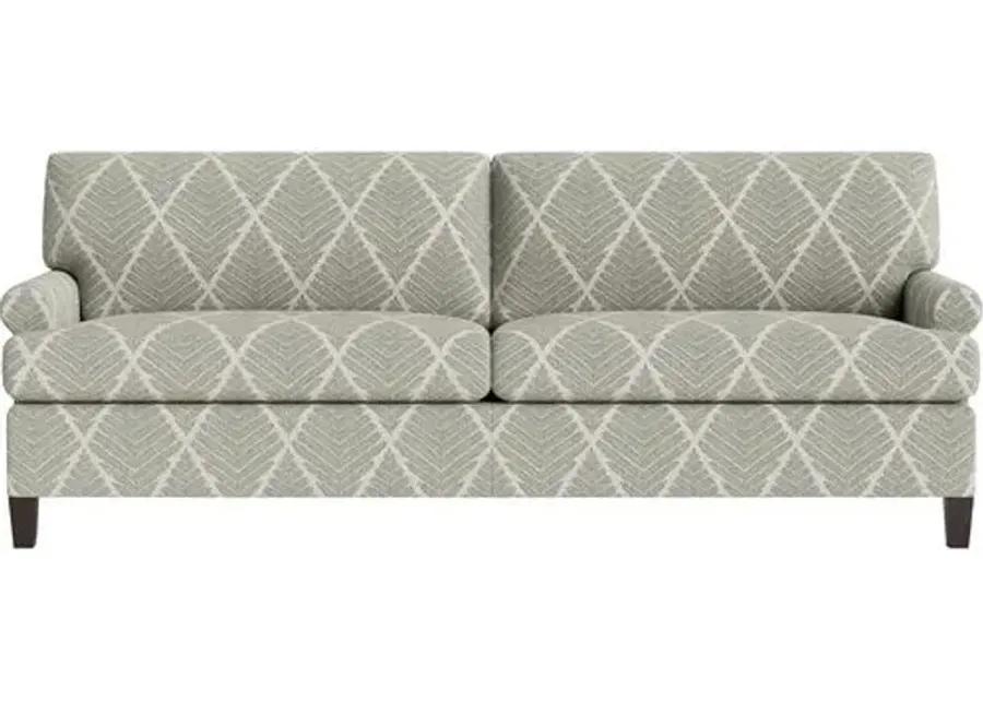 Marth Stewart Foster Sofa - Bedford Jacquard - Handcrafted