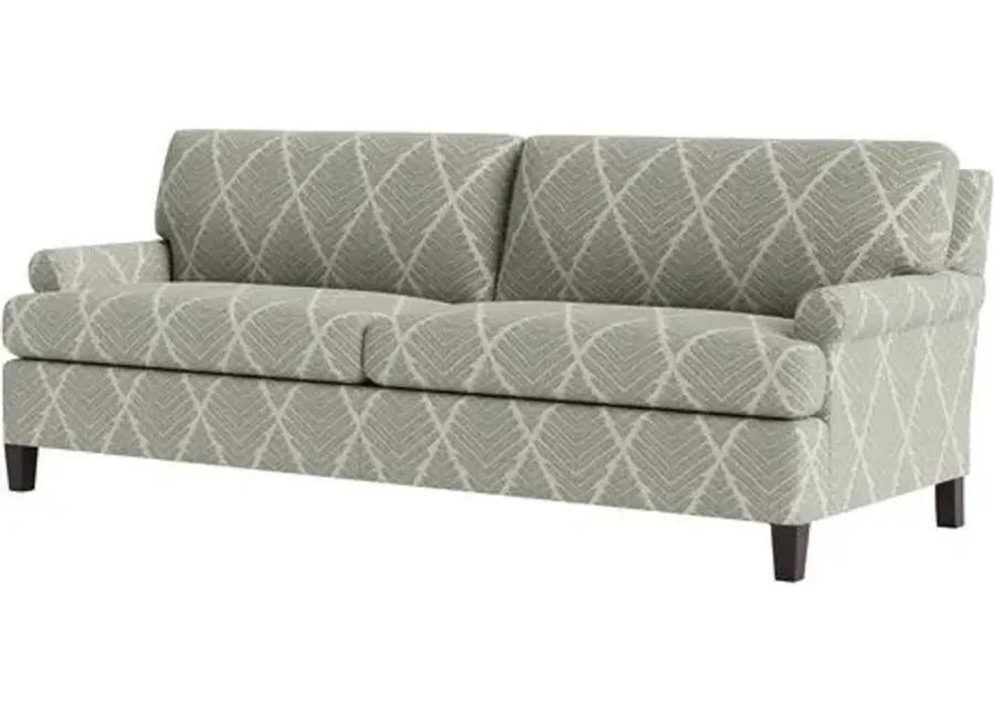 Marth Stewart Foster Sofa - Bedford Jacquard - Handcrafted