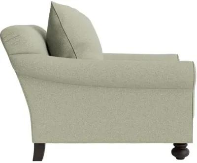 Marth Stewart Logan Chair - Perry Street Boucle - Handcrafted - Green