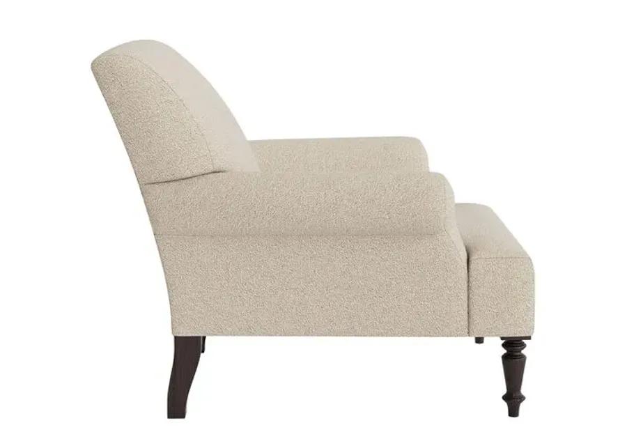 Marth Stewart Grady Chair - Perry Street Boucle - Handcrafted - Brown