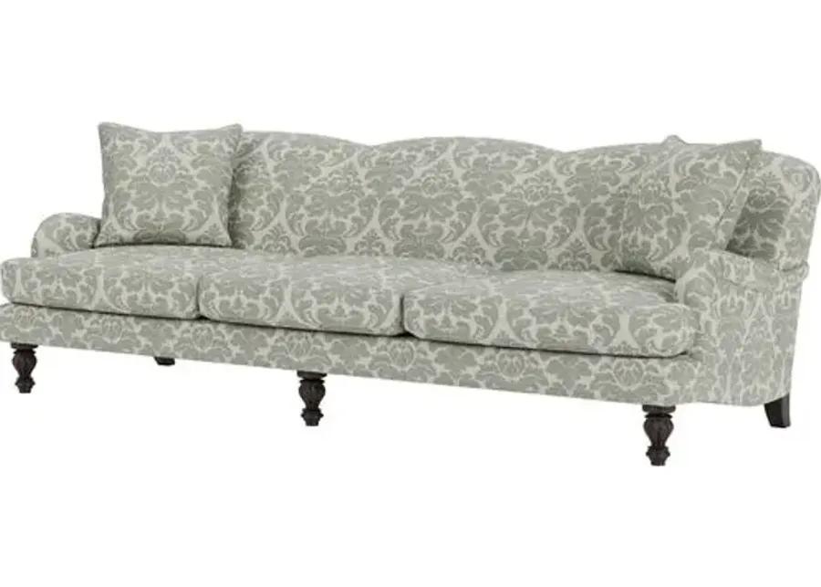 Marth Stewart Peyton Sofa - Skylands Damask - Handcrafted