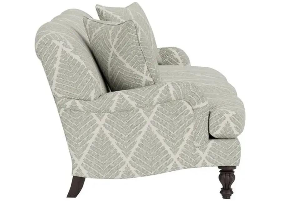 Marth Stewart Peyton Sofa - Bedford Jacquard - Handcrafted