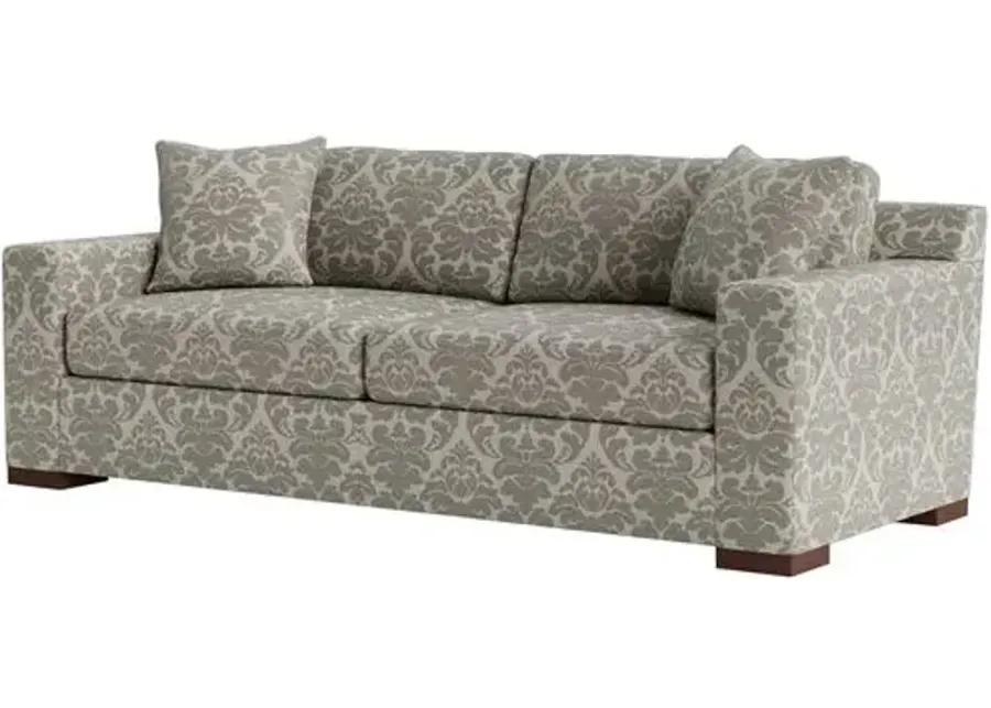 Marth Stewart Rexford Sofa - Skylands Damask - Handcrafted